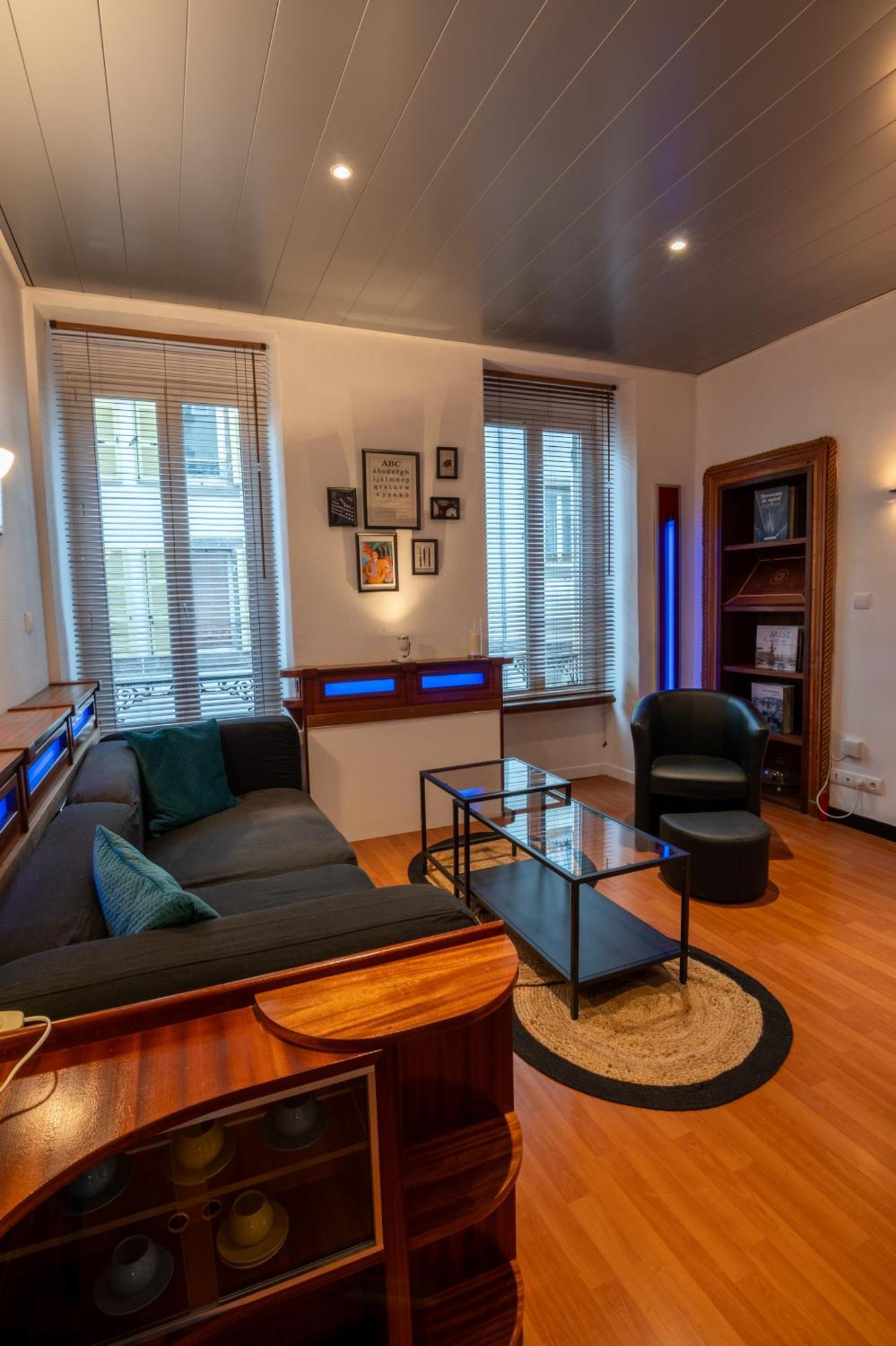 Cocon Atypique En Rive Droite Apartment Brest Bagian luar foto